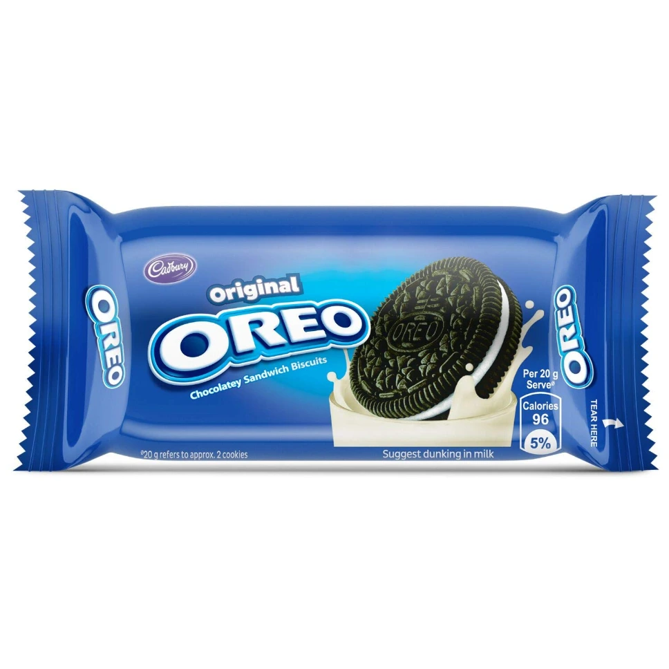 Cadbury Oreo Original Chocolatey Sandwich Biscuits