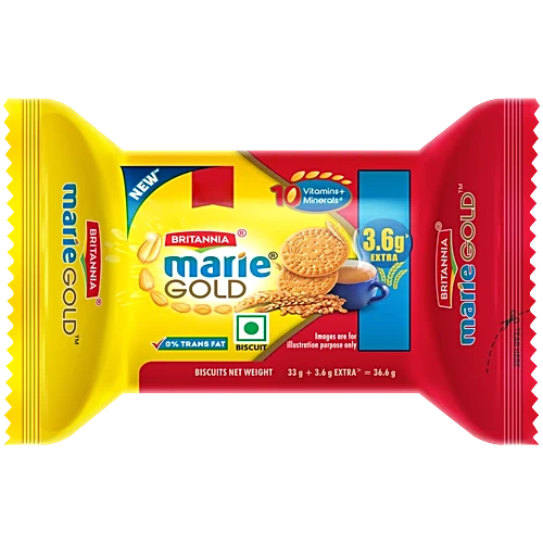 Britannia Marie Gold Biscuits, 36.6 g