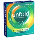 Unfold Extended Time Condoms, 3 pcs