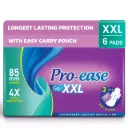Pro-Ease Go Sanitary Pad XXL 6 Pcs