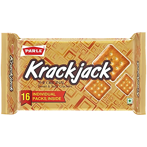 Parle Krack Jack Original Sweet & Salty Cracker Biscuit, 352.8 g