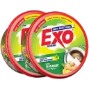 Exo Anti-Bacterial Round Dishwash Bar - Ginger With Power Of Bio-Enzymes, 700 g (Pack of 2)