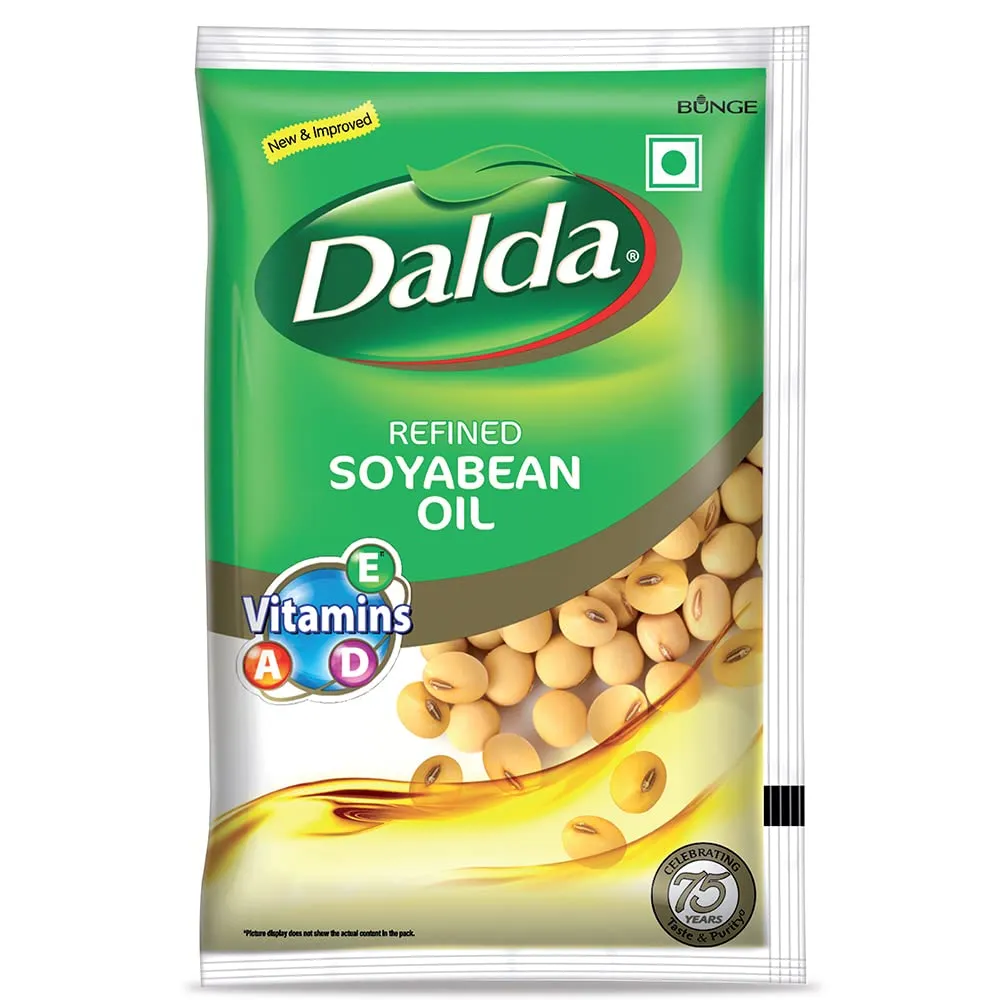 Dalda Refined Soyabean Oil 750 g (Pouch)