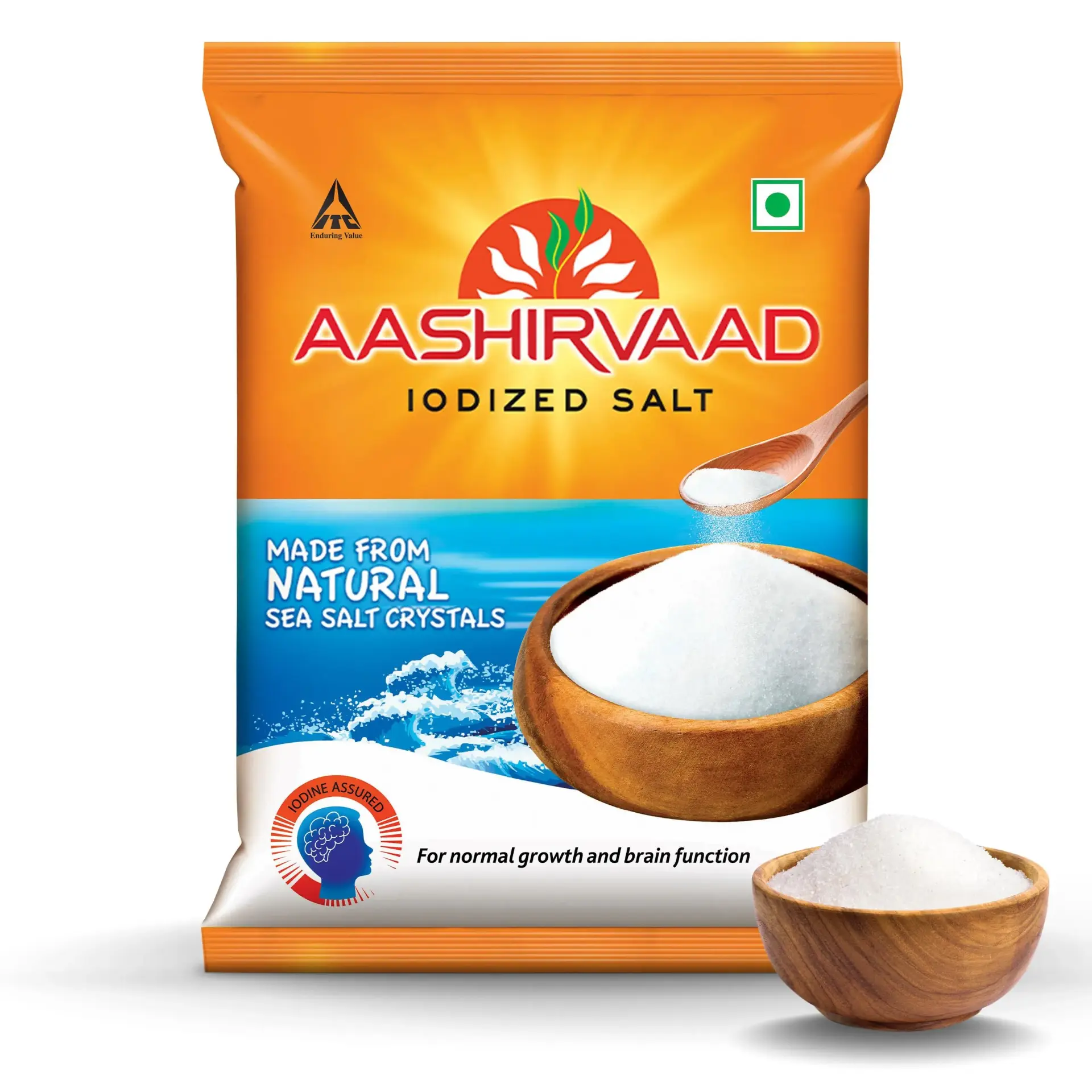 Aashirvaad Iodized Salt 1 kg