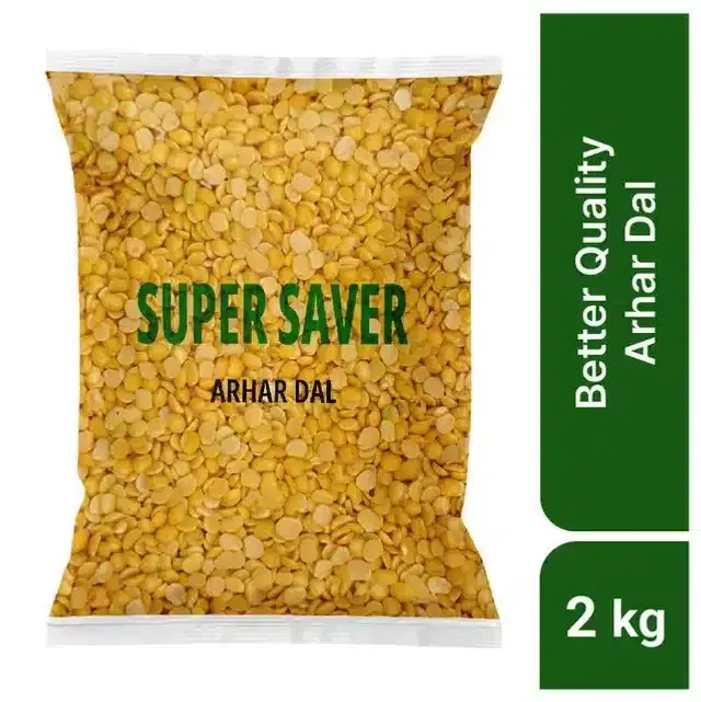 Agropure Arhar Dal 2 Kg (Super Saver Pack)