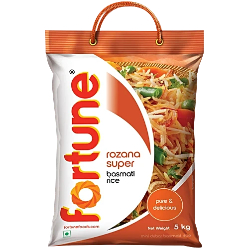Fortune Rozana Super Basmati Rice, 5 kg