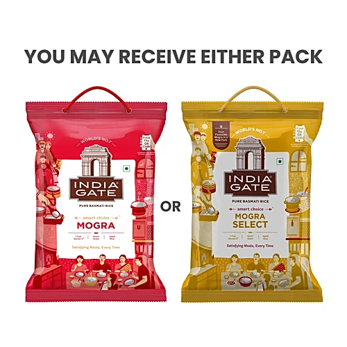 India Gate Mogra Basmati Rice, 5 kg Bag
