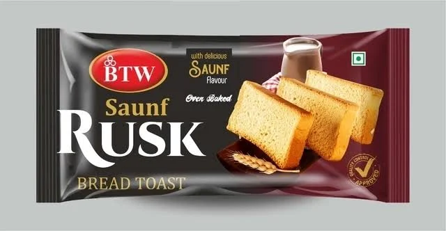 BTW Saunf Rusk 60g